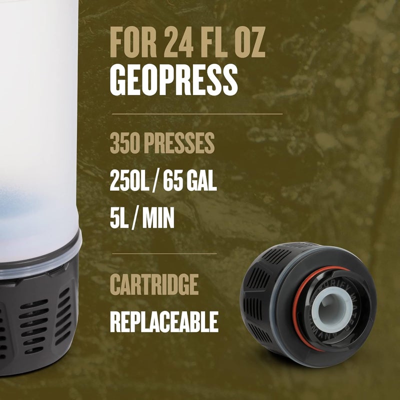 GRAYL GeoPress Replacement Filter & Purifier Cartridge (Black) - Image 3